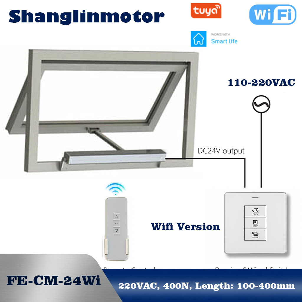 Smart Home Registration - Tuya WiFi Akıllı Pencere Açıcı 100-240V