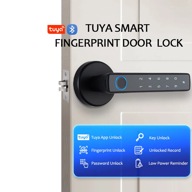 Smart Home Registration - Tuya Akıllı Parmak İzi Kapı Kilidi