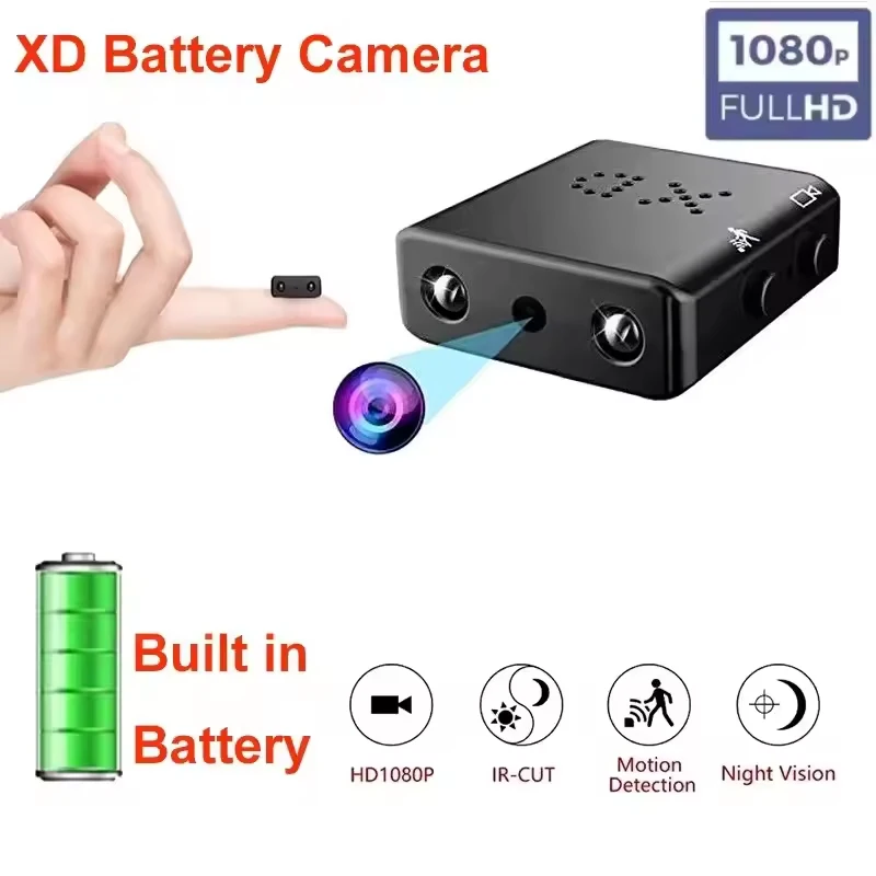Smart Home Miniature - 1080P HD Mini Kamera XD DV
