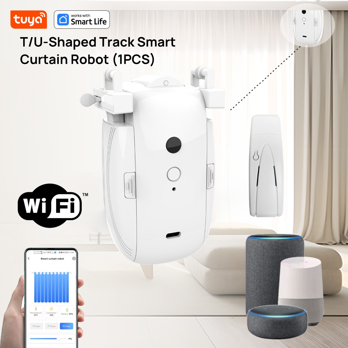 Smart Home Registration - Tuya Akıllı WiFi Perde Robotu (Hub'lı