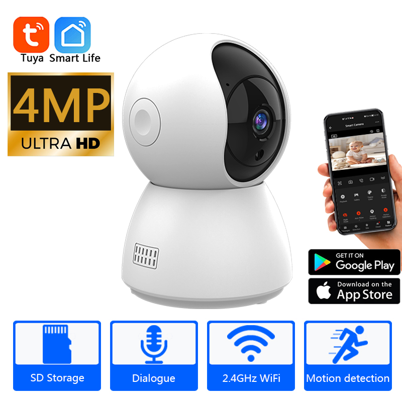 Smart Home Os - HD 4MP Tuya Akıllı Mini WiFi