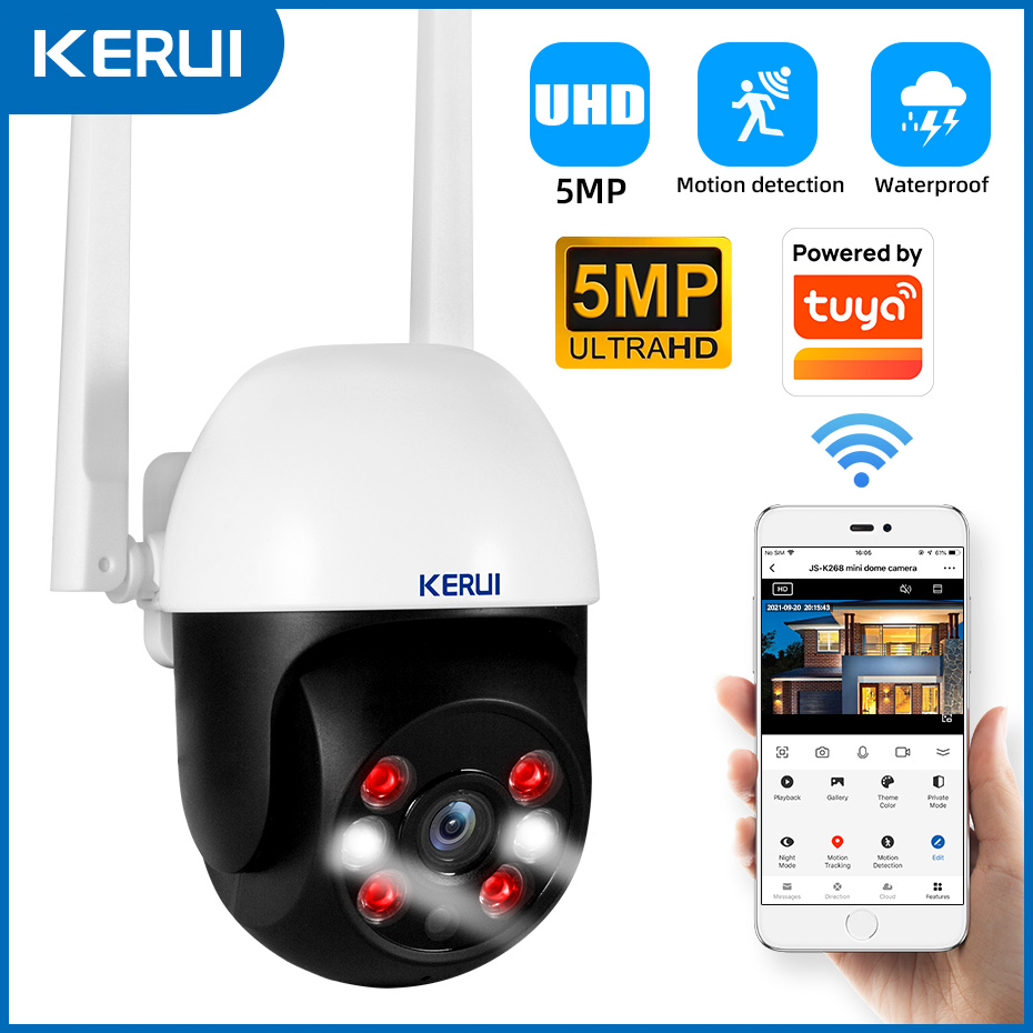 Smart Home Os - KERUI 5MP IP Kamera, Onvif ve