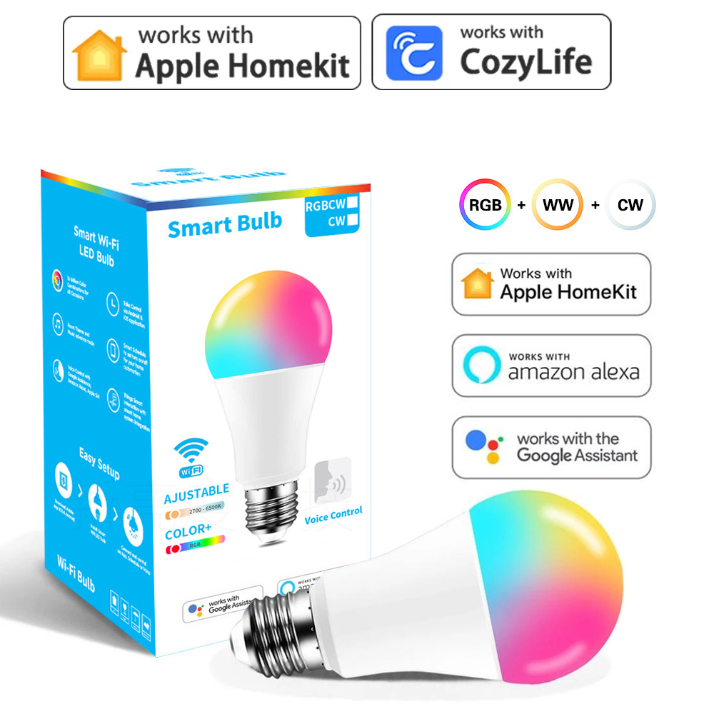 Smart Home Apple - 9W WiFi Homekit işık lambası E27