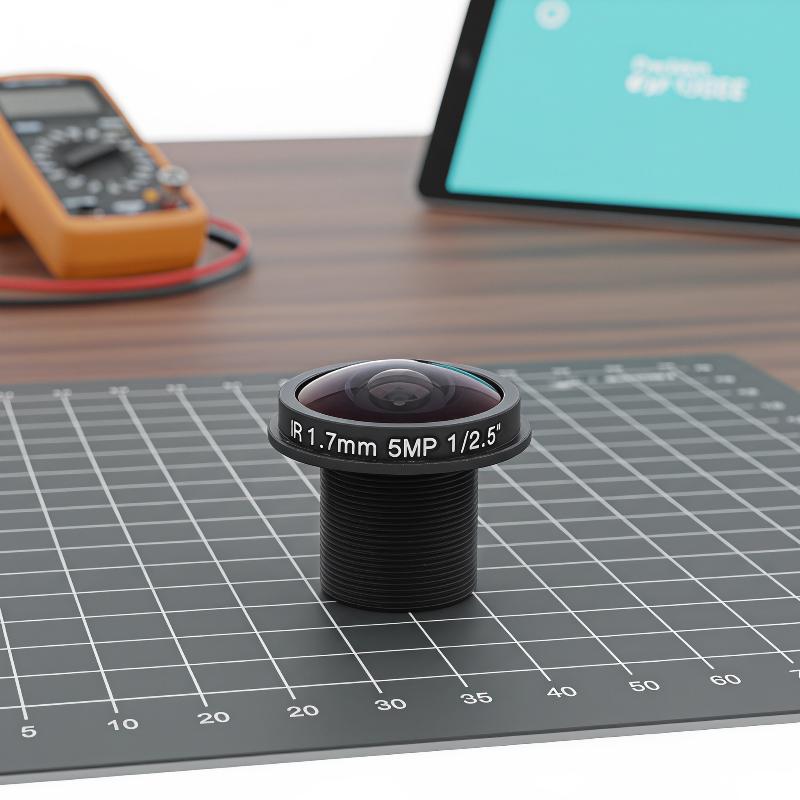 Security Ip Camera - 1.7mm F2.0 Balık Gözü Güvenlik Lensi