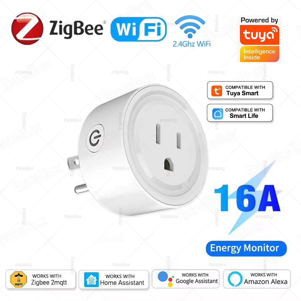 Smart Home Or Smart Home - Tuya WiFi veya Zigbee Akıllı Priz