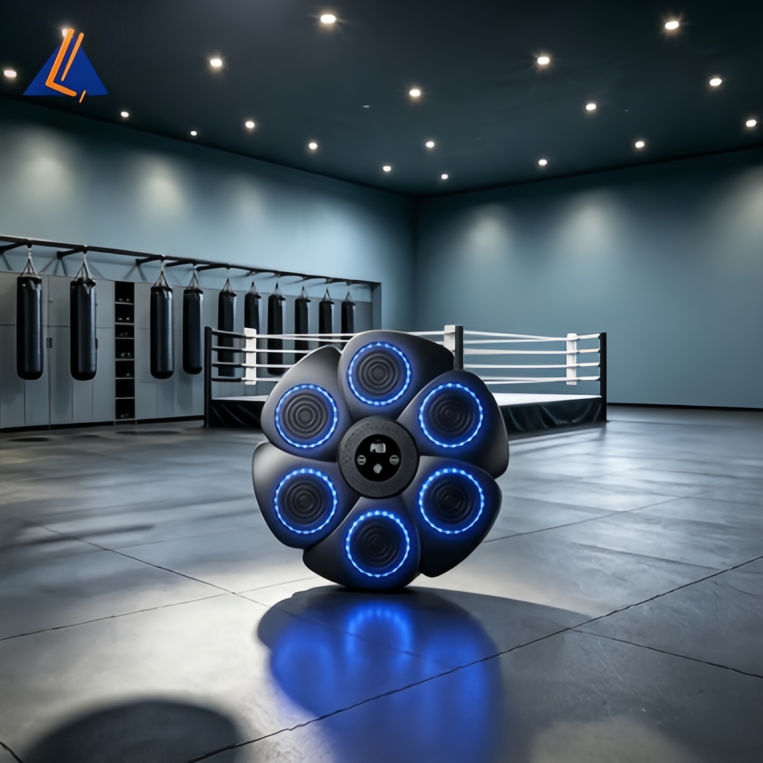 Smart Home Trainer - Akıllı LED Müzikli Boks Antrenörü Duvara