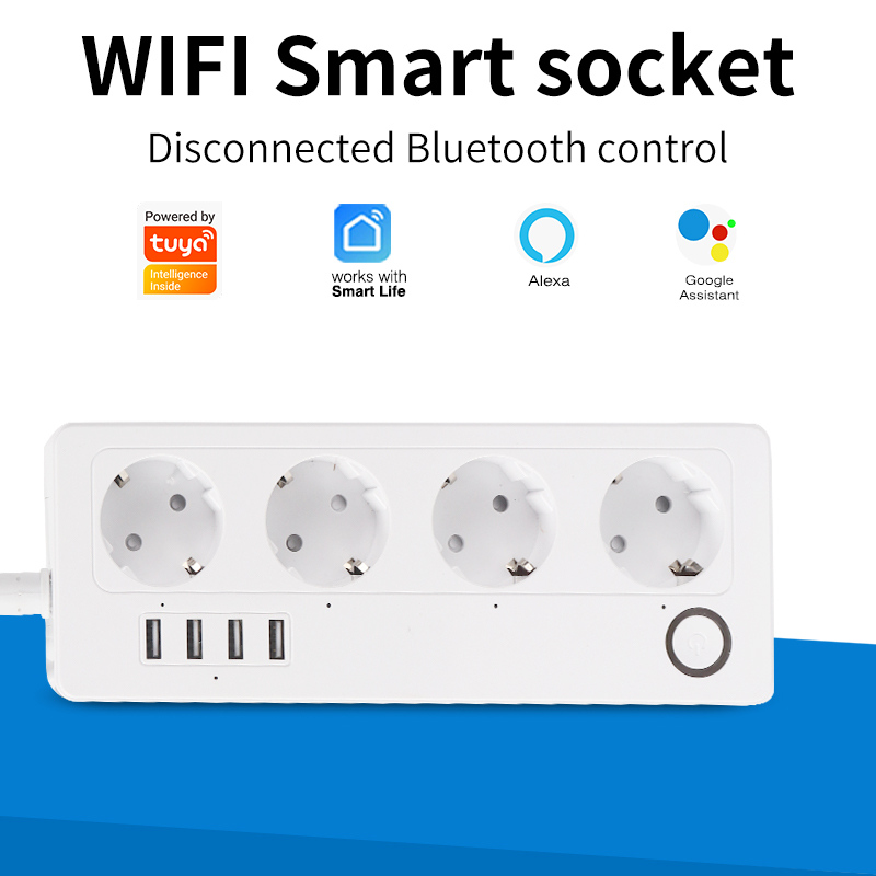 Smart Home Or Smart Home - SIXWGH Tuya akıllı uzatma kablosu soket