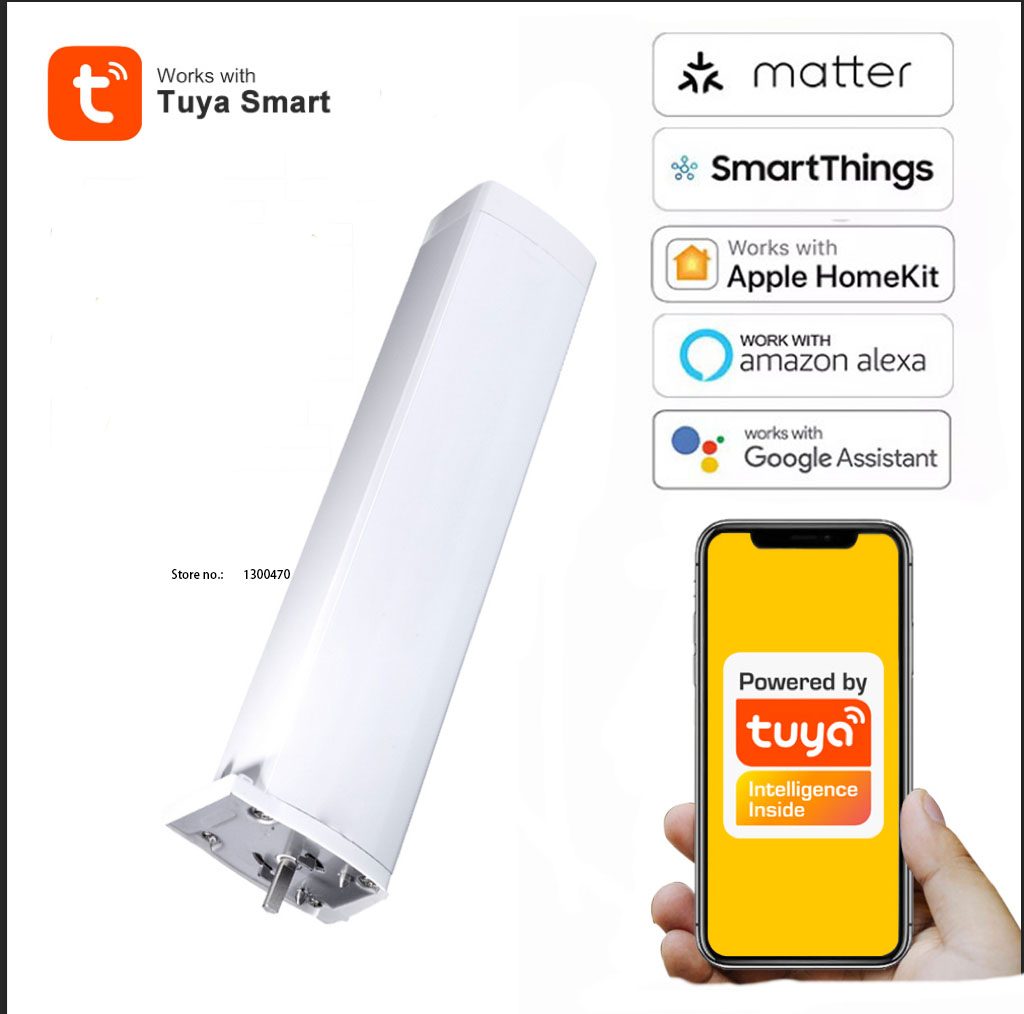 Smart Home Apple - Tuya Matter Wifi Perde Motoru, Apple