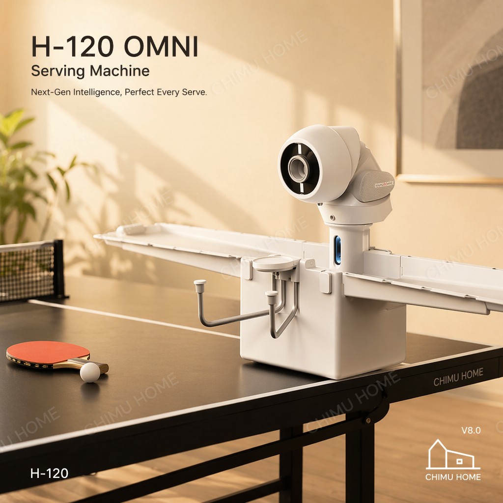 Smart Home Trainer - 【CHIMU HOME】OMNI Akıllı Masa Tenisi Servis