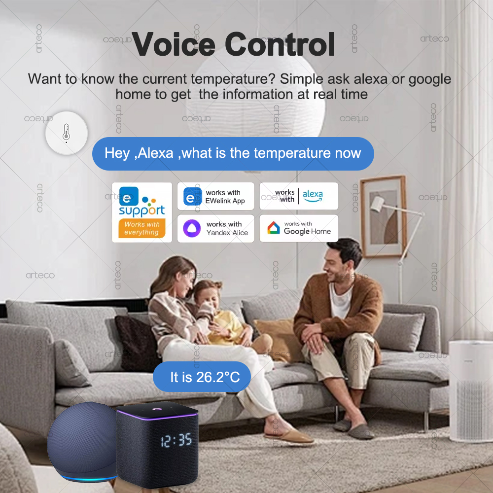Zigbee Sıcaklık Ve Nem Sensörü - Smart Home Tablet incelemesi ve fiyatı