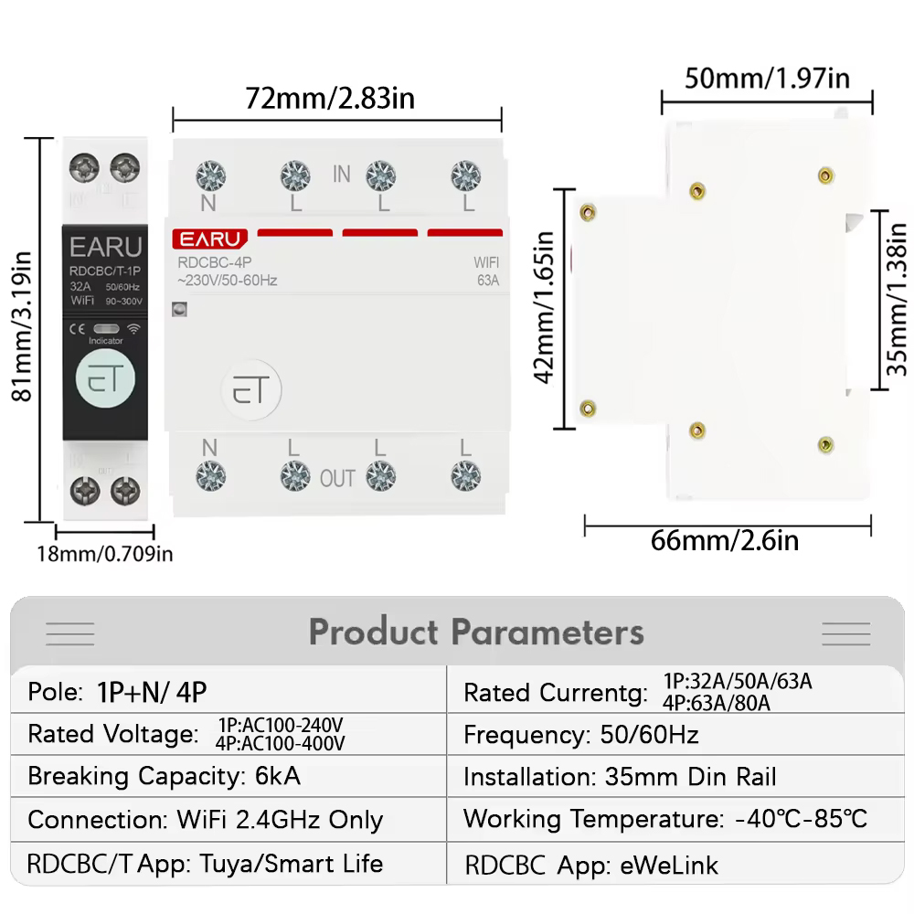 EARU WIFI Devre Kesici Akıllı  - Smart Home Miniature incelemesi ve fiyatı