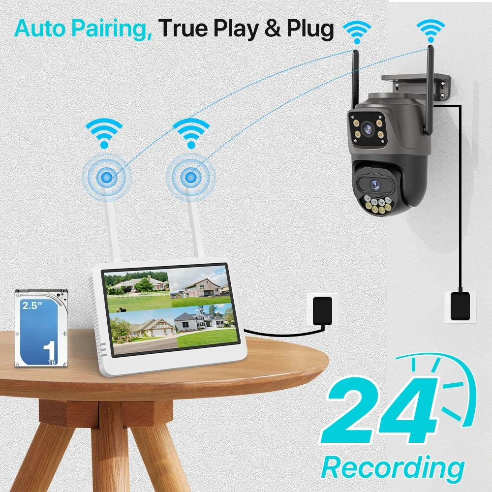 7 İnç 8 Kanallı 5MP WiFi NVR G - Security Ip Camera incelemesi ve fiyatı