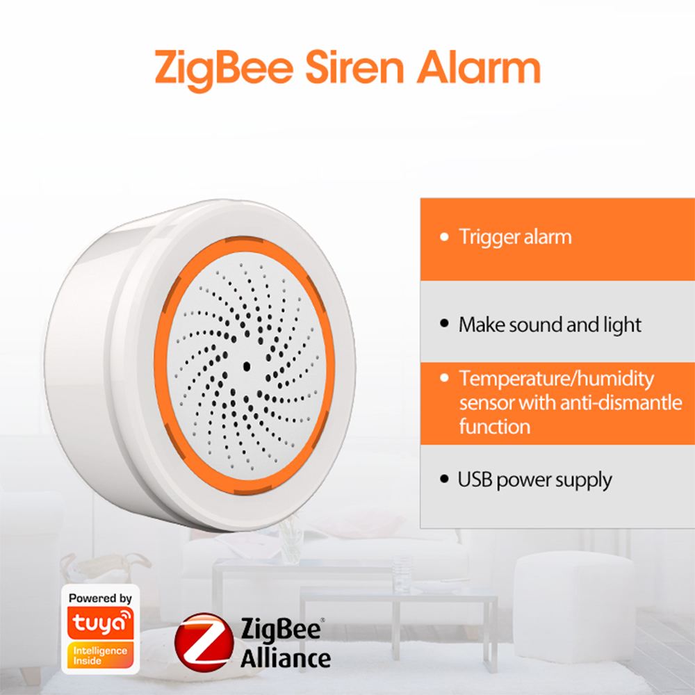 NEO-Tuya Zigbee Siren Ağ Geçid - Smart Home Registration incelemesi ve fiyatı