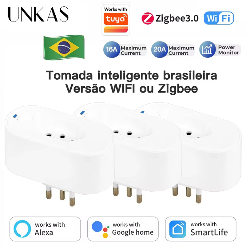 UNKAS, Tuya Brezilya Priz WIFI - Smart Home Or Smart Home incelemesi ve fiyatı