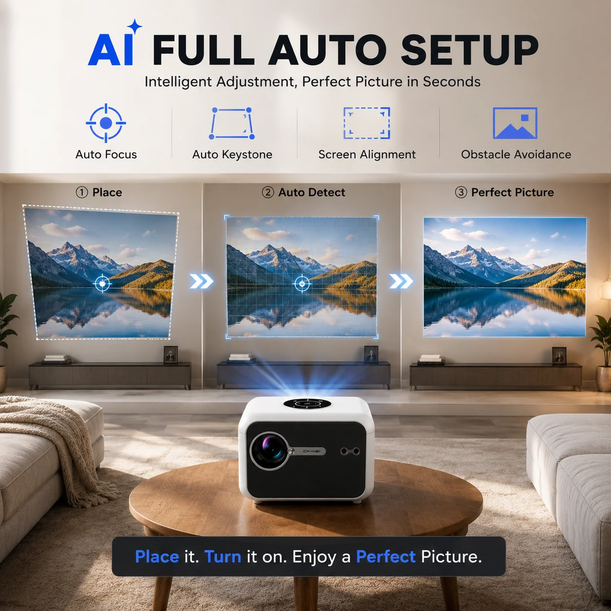 A6L 3200ANSI 4K Destekli Akıll - Smart Home Youtube incelemesi ve fiyatı