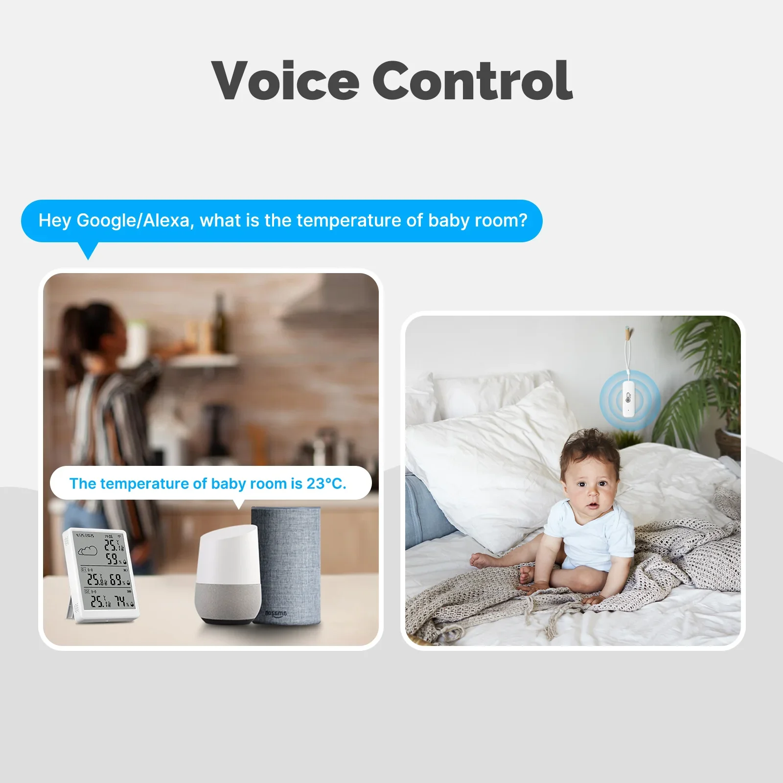Tuya WiFi Akıllı Sıcaklık Nem  - Smart Home Interior incelemesi ve fiyatı