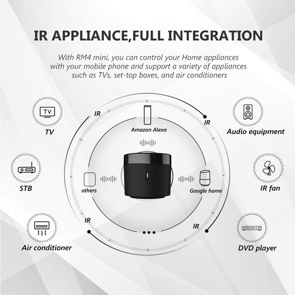 Broadlink Rm4 Mini Akıllı Uzak - Smart Home Miniature incelemesi ve fiyatı