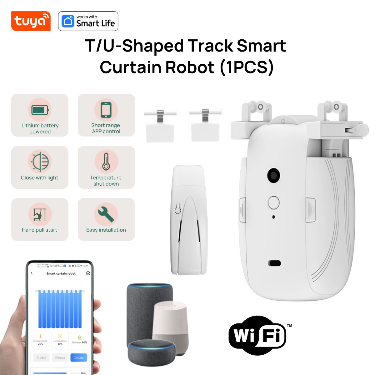 Tuya Akıllı WiFi Perde Robotu  - Smart Home Registration incelemesi ve fiyatı