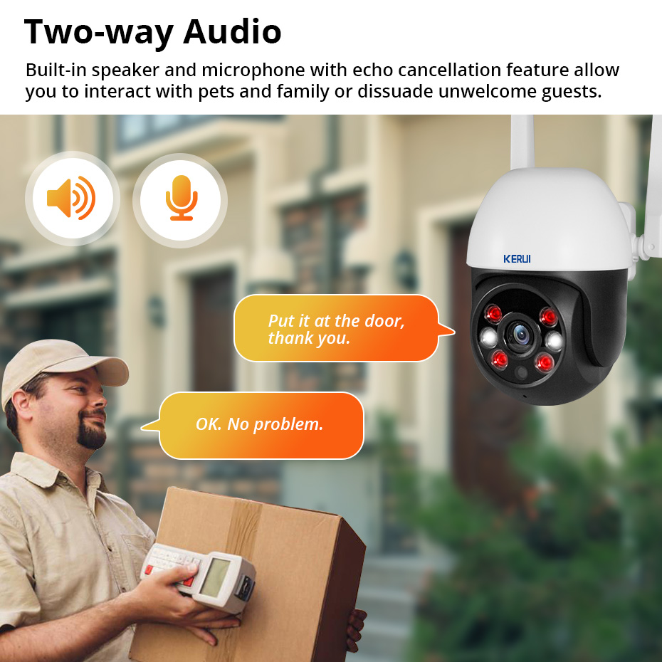 KERUI 5MP IP Kamera, Onvif ve  - Smart Home Os incelemesi ve fiyatı