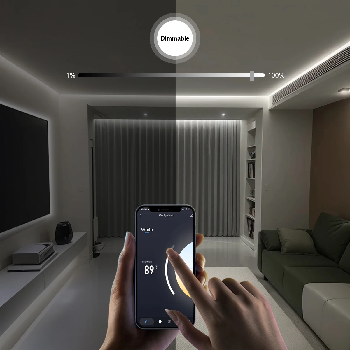 Zigbee 3.0 CCT 2700K-6500K Kıs - Smart Home Apple incelemesi ve fiyatı
