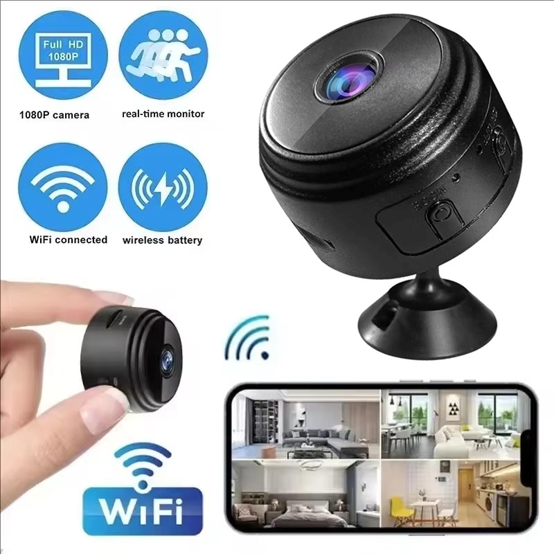 A9 Mini Kameralar 1080P WiFi A - Smart Home Miniature incelemesi ve fiyatı