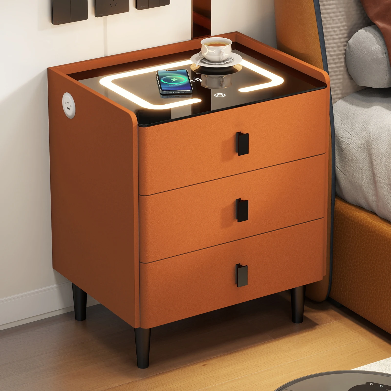 2026 Modern Siyah Kablosuz Şar - Smart Home Or Smart Home incelemesi ve fiyatı