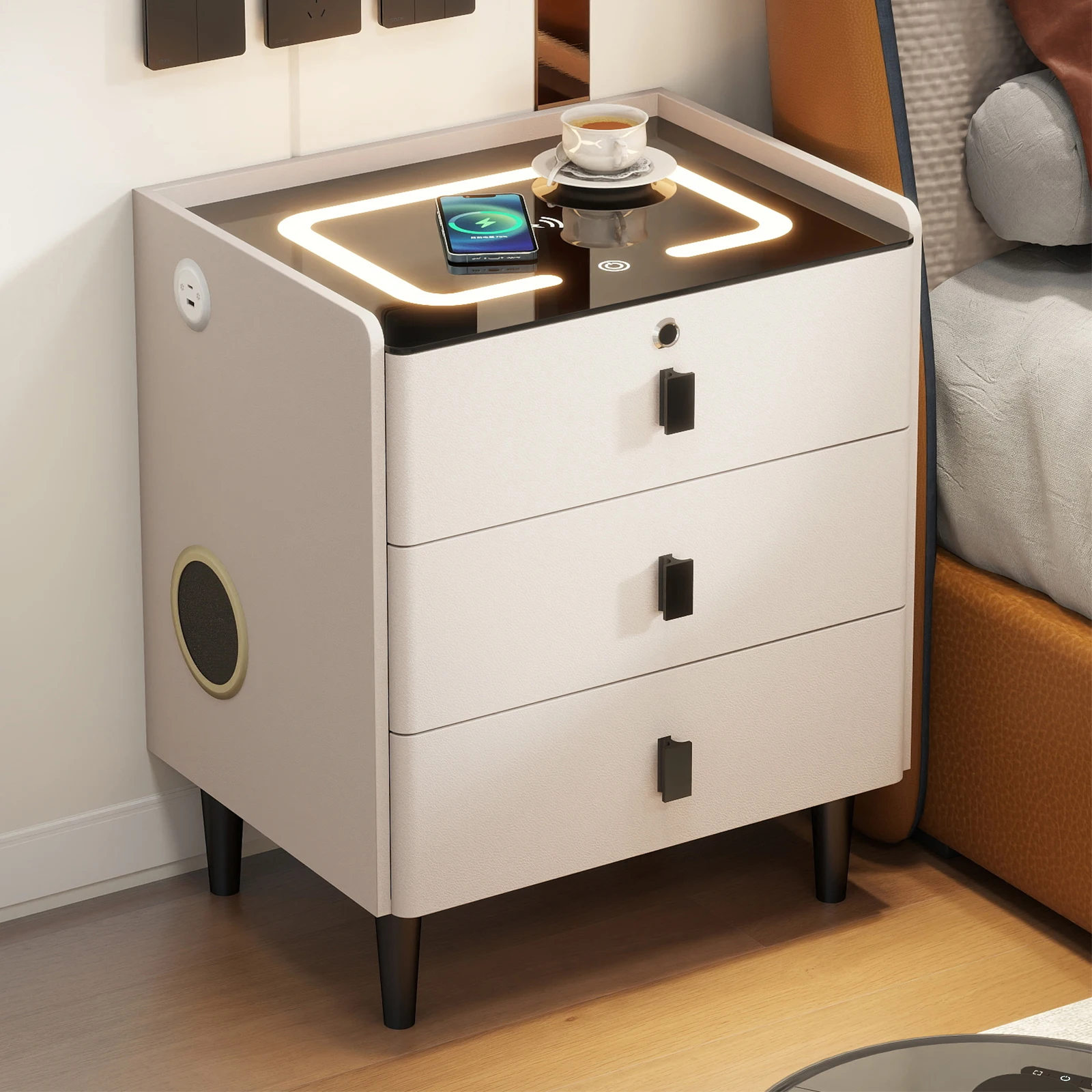 2026 Modern Siyah Kablosuz Şar - Smart Home Or Smart Home incelemesi ve fiyatı
