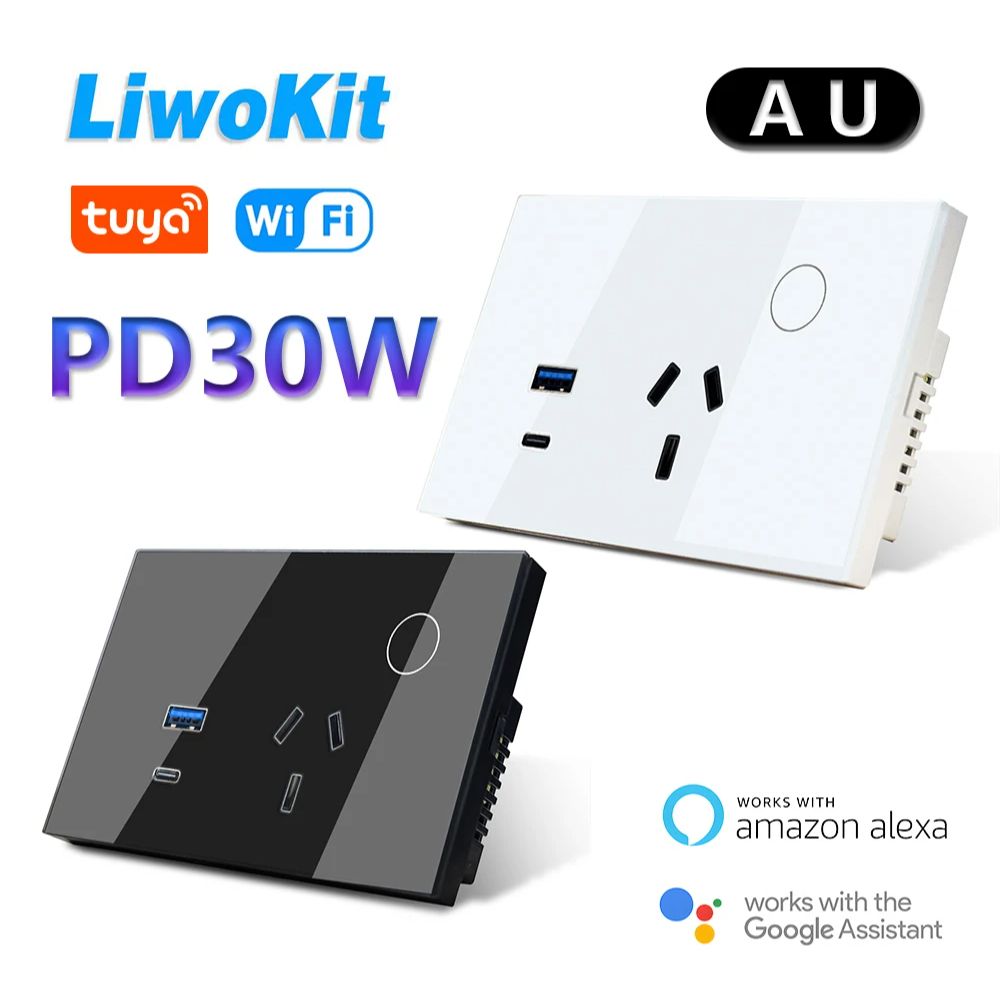 LiwoKit AU Tuya Wifi Duvar Sok - Smart Home Or Smart Home incelemesi ve fiyatı
