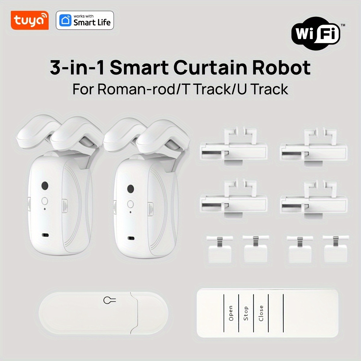 1/2 ADET Tuya Akıllı WiFi Perd - Smart Home Registration incelemesi ve fiyatı