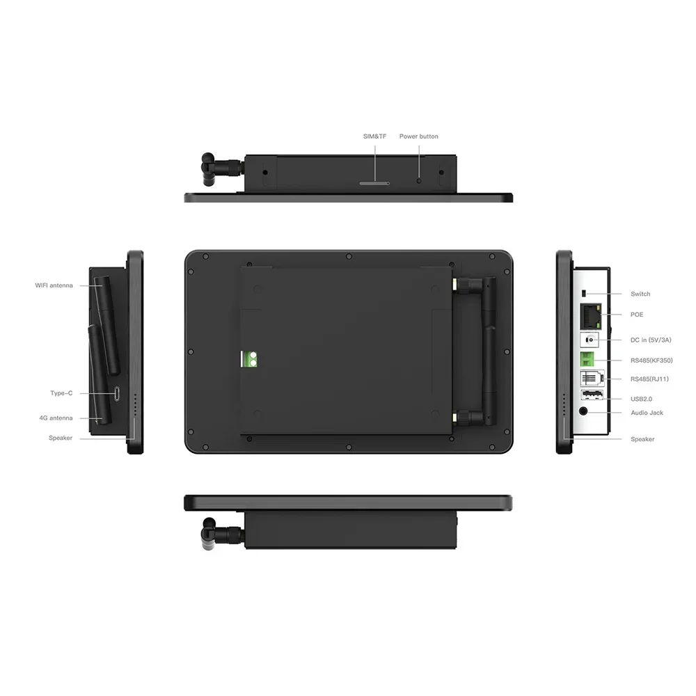 8 inç ≥5.0', P801 Akıllı ev ot - Smart Home Tablet incelemesi ve fiyatı