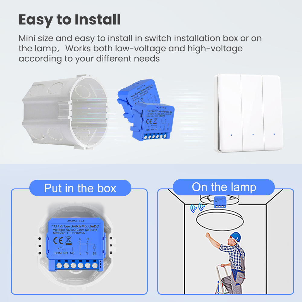AVATTO WiFi/ZigBee Akıllı Kuru - Smart Home Miniature incelemesi ve fiyatı