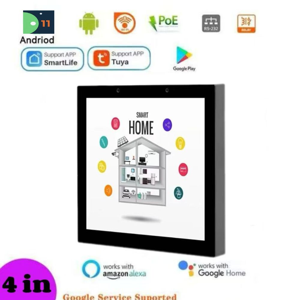2025 Yeni 4 Inç POE Tablet Kon - Smart Home Tablet incelemesi ve fiyatı